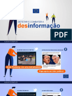 Detectar e Combater A Desinformação. Slides