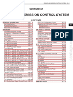 Engine and Emission Control System: Section 6E1