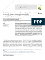 Open Thin-Layer Cascade Reactors For Saline Microalgae