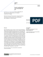 Rede de Atenção Psicossocial - Avaliação Da Estrutura e Do Processo de Articulação Do Cuidado em Saúde Mental