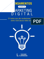 Pensamentos Sobre Marketing Digital