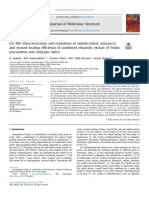 Journal of Molecular Structure: Tridax Procumbens Acalypha Indica