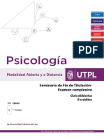 Guía Didáctica Seminario UTPL