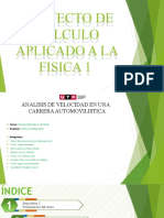 Análisis de velocidad en carrera de 1/4 de milla