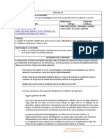 Acta Comité Estado Del Arte Del Bilinguismo CTGI