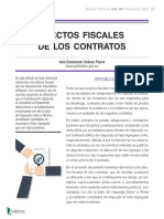 Efectos Fiscales de Los Contratos - Indetec