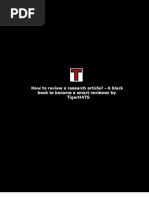 Download How To Review A Research Article  A Black Book To Become A Smart Reviewer by TigerHATS by TigerHATS SN54536460 doc pdf