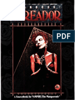 Vampire The Masquerade Clanbook Toreador (1st Edition)