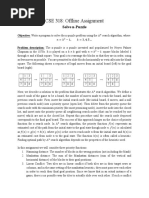 CSE 318: Offline Assignment: Solve N-Puzzle