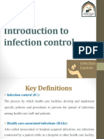 Introduction To Infection Control