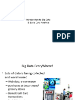 Introduction To Big Data & Basic Data Analysis