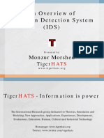 An Overview of Intrusion Detection System by TigerHATS