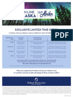 2021 OnLine Alaska Promotion Flyer