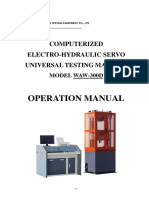 Manual Operation