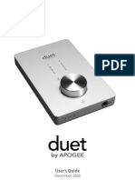 Duet Users Guide
