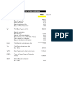 Formato para Calculo de Factor de Salario Real y Calculo de Salario Integrado