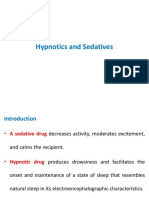 Hypnotics and Sedatives