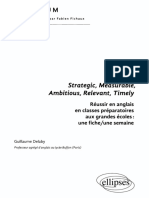 (Optimum) Guillaume Delaby - SMART - Strategic, Measurable, Ambitious, Relevant, Timely - Réussir en Anglais en Classes Préparatoires Aux Grandes Écoles _ Une Fiche_une Semaine-Ellipses Marketing (201