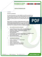 Carta de Presentacion 2021