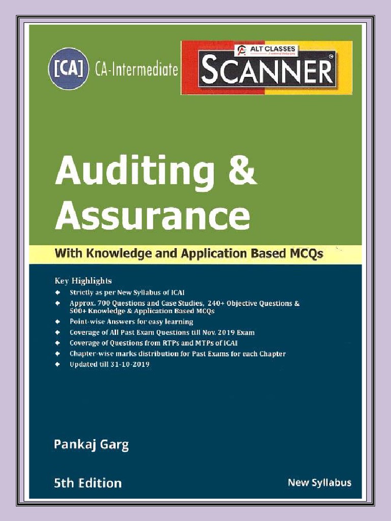 Chapter 3 Audit Documentation and Audit Evidence - Scanner | PDF ...