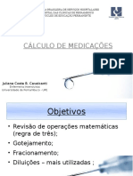 Calculo de Medicacoes