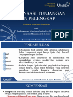 Pertemuan 11 Kompensasi Tunjangan Dan Pelengkap