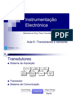 Aula - 9 (Transdutores e Sensores)