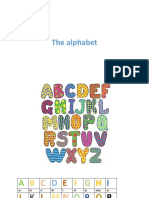 Alphabet and Numbers