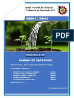 PRACTICA 01 _ GRUPO 02 _ CAUDAL DE CAPTACION