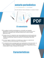 El comentario periodístico: características y funciones