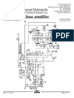Schematic diagram fuse ANT RTX Costruzioni Elettroniche