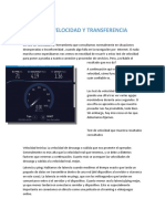 Prueba de Velocidad y Transferencia