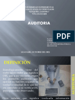 AUDITORIA MODULO I