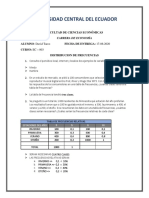 Distribucion de Frecuencias