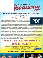 Camp Bway 11x17 Poster
