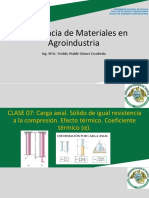 Semana 7. Carga Axial. Solido de Igual Resistencia A La Compresion