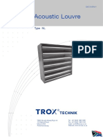 Acoustic Louvre: Type NL