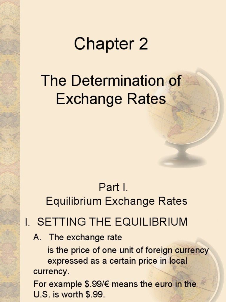 TM-2-1-Determination of Exchange Rate | PDF | Exchange Rate | Demand
