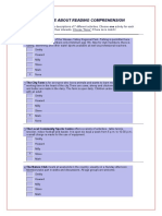 Practice About Reading Comprehension - LC