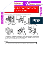 Normas de Convivencia para Primero de Primaria