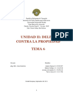 Unidad Ii Delito Contra La Propiedadtema 6 La Estafa