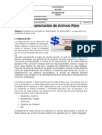 6. Taller N6 Documento Deprecicacion de Activos Fijos Ejercicio.