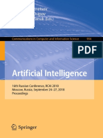 Artificial Intelligence: Sergei O. Kuznetsov Gennady S. Osipov Vadim L. Stefanuk