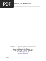 Les Relations Euro Maghrebines Face a Le