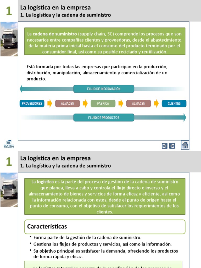 La Logística y La Cadena de Suministro | PDF | Logística | Gestión de ...
