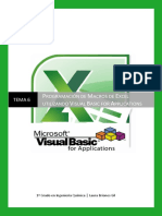 TEMA 6 Programacion de Macros de Excel Utilizando VBA