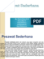 SEDERHANA PESAWAT