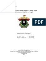 Tugas Makalah Entomologi - Kelompok 4 - Chelisoches Morio Sebagai Biokontrol - Azmul Fauzy Nur H041191064 - Sitti Nuraini Rahmah H041171509