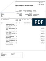 Conformidad de Entrega de Mercancia / Servicio