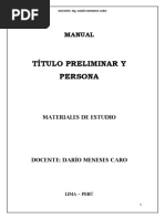 Manual de Tit. Preliminar y Persona 2020